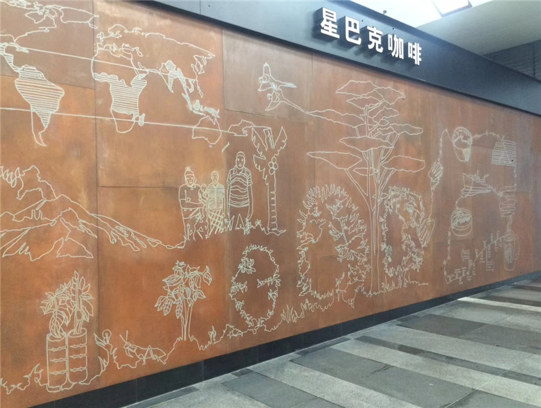 珠海耐候钢幕墙